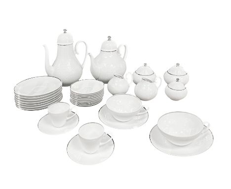 Rosenthal Studio-linie, Germany, coffee service with coffee and tea set, 2 milk bowls and 3 sugar bowls.