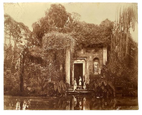  _x000D__x000D__x000D__x000D_Wilhelm von Gloeden (1856-1931), vintage photo print on salted paper 39 x 26 Cm._x000D__x000D__x