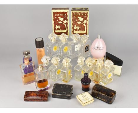 A Collection of Various Vintage Perfume Bottles Etc