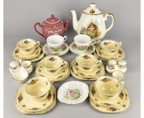 A Collection of Various Early 20th and Mid 20th Century Ceramics to Comprise Crown Ducal Orange Tree Pattern Cruet, Booths Ex