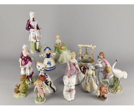 A Collection of Various Ceramic Figures etc