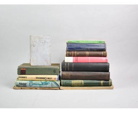 A Collection of Various Vintage Books to include Swiss Family Robinson, A History of Ireland, Where Eagles Dare, Strubes War 