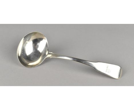 A Georgian Irish Silver Ladle by James Scott, Dublin 1818, 53g