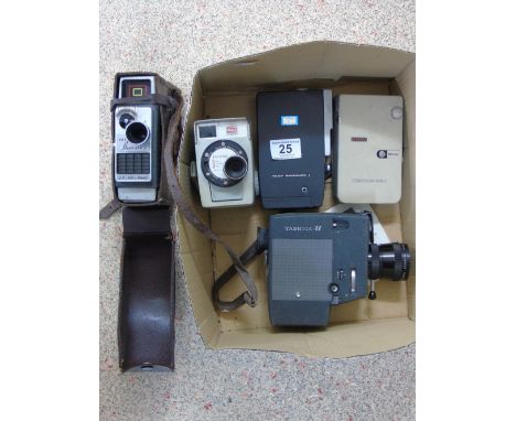 QUANTITY OF CINE CAMERA INCLUDING YASHICA U MATIC
