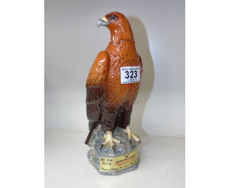 BENEAGLES SCOTCH WHISKY, GOLDEN EAGLE DECANTER, SEALED WITH CONTENTS 26 2/3 fl. oz 75.7cl