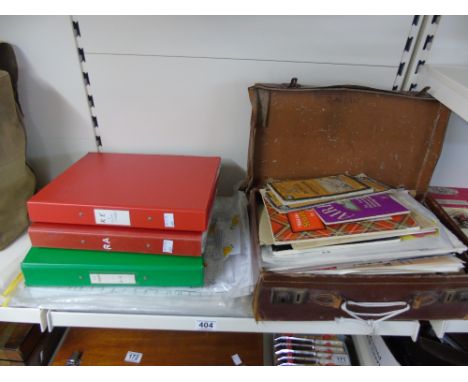 QUANTITY OF EPHEMERA BELONGING TO THE LATE R. A. LEAKE AIRBORNE, PEGASUS BRIDGE INCLUDING CORRESPONDENCE RE WW11 ACTIVITIES