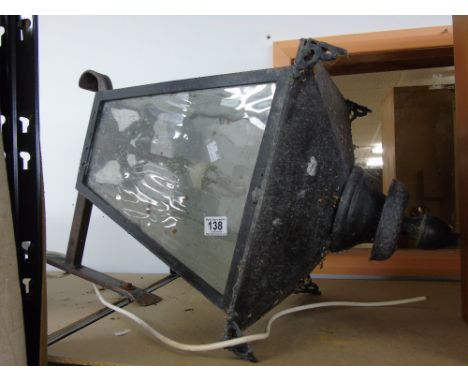 LARGE OUTDOOR METAL LANTERN