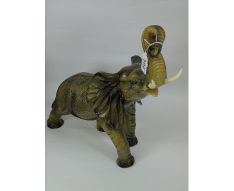 LARGE CERAMIC ELEPHANT