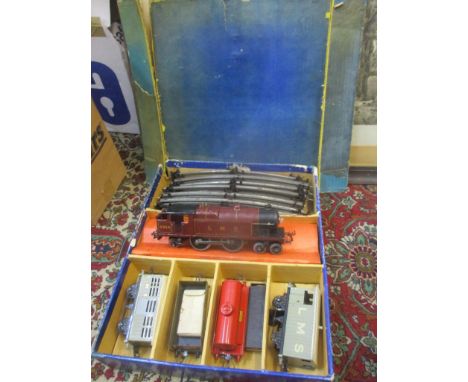 A Hornby 0 gauge boxed train set to include an LMS 6954 engine 