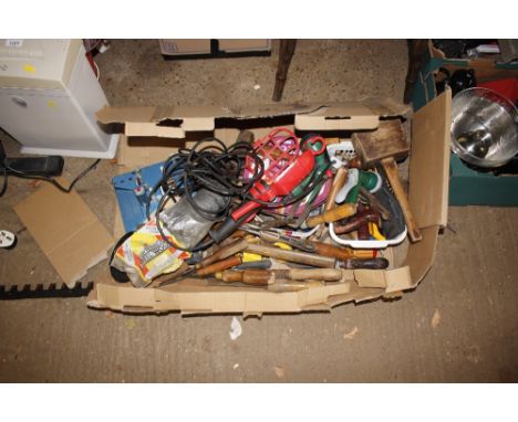 A quantity of various woodworking tools etc