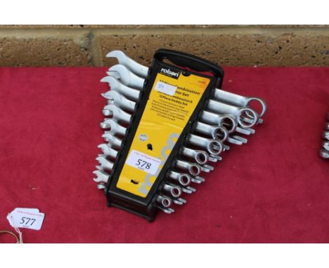 A 22 piece spanner set&nbsp;