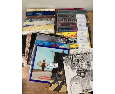 Records; Classic Rock: Collection of albums including Jimi Hendrix, The Beatles, Rolling Stones; (25+). 