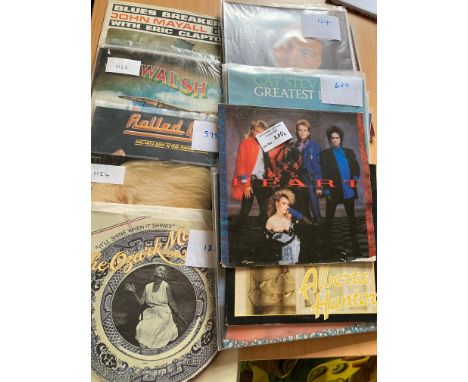 Records: Classic Rock collection of albums including John Mayall, Rolling Stones, Edgar Winter; (26).