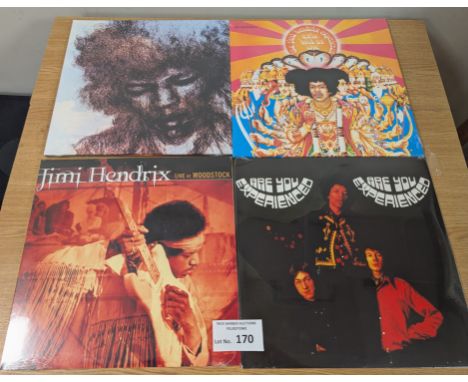Records: Jimi Hendrix sealed 180 gram albums, including Axis: Bold as Love, Are You Experienced, etc.; (4).