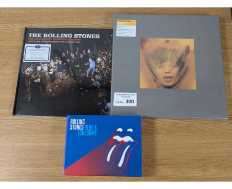 Records: The Rolling Stones trio of sealed box sets, including Goats Head Soup, Blue & Lonesome, and The Abandoned Kurhaus Co