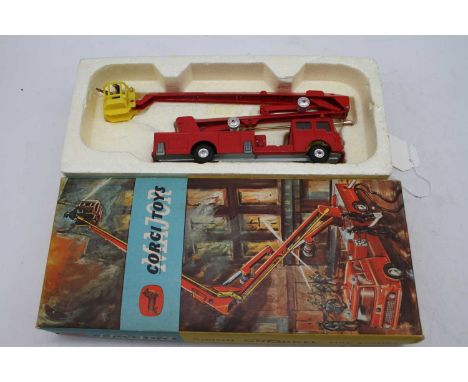 A Corgi Toys Major model Simon Snorkel fire engine No. 1127 in original box 