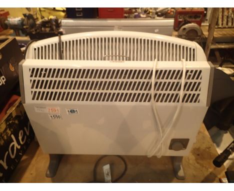 Two electric radiators to include Glen example. Not available for in-house P&amp;P, contact Paul O'Hea at Mailboxes on 01925 