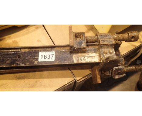 Two sash clamps. Not available for in-house P&amp;P, contact Paul O'Hea at Mailboxes on 01925 659133 