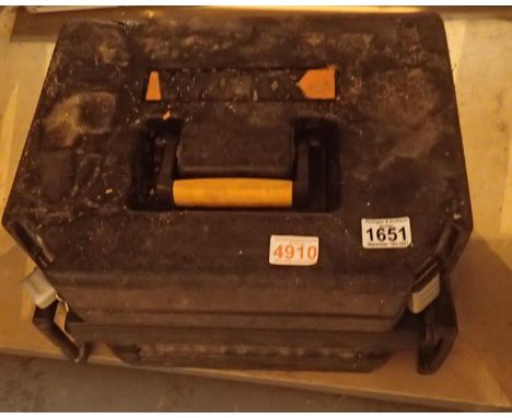 Toolbox containing drill bits, sockets etc. Not available for in-house P&amp;P, contact Paul O'Hea at Mailboxes on 01925 6591