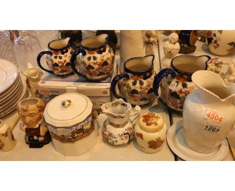 Collection of mixed Ceramics including Ironstone and Royal Worcester. Not available for in-house P&amp;P, contact Paul O'Hea 