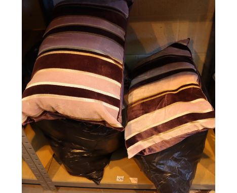 Shelf of mixed as new furniture cushions. Not available for in-house P&amp;P, contact Paul O'Hea at Mailboxes on 01925 659133