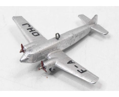 French Dinky Toys, 64G Bloch 220, silver with gliding game loop, loose example (VG)