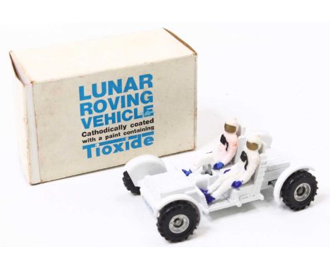 Dinky Toys, No.355 Lunar Roving Vehicle "Tioxide" - rare promotional model finished in white with 2 white plastic figures, "T
