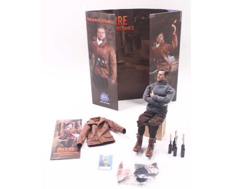 Dragon in Dreams 1/6 scale action figure of a Cat No. F80078 Pierre/French Resistance, a loose example with a range of access
