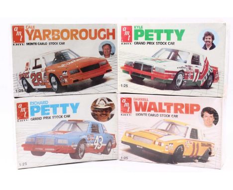 AMT/ERTL 1.25 scale NASCAR 1982 year Stock Car kits, inc Full driver figure, 8043 ‘Pepsi’ Chevy Monte Carlo #11 D.Waltrip, 80
