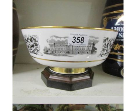 A limited edition 80/500 Royal Worcester silver wedding bowl.