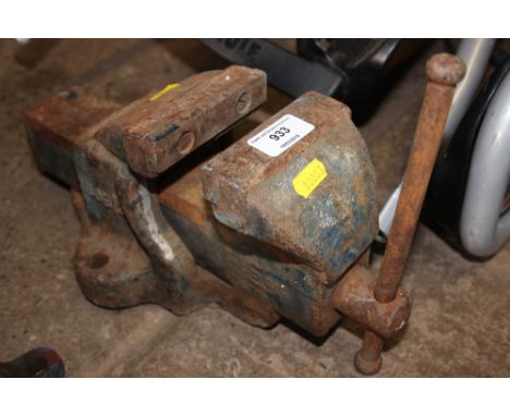 A bench vice