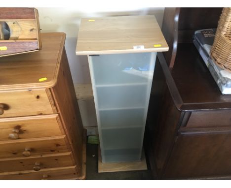 A modern CD rack 