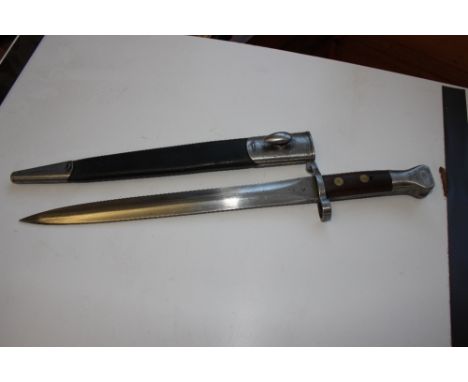 A Bayonet and Scabbard