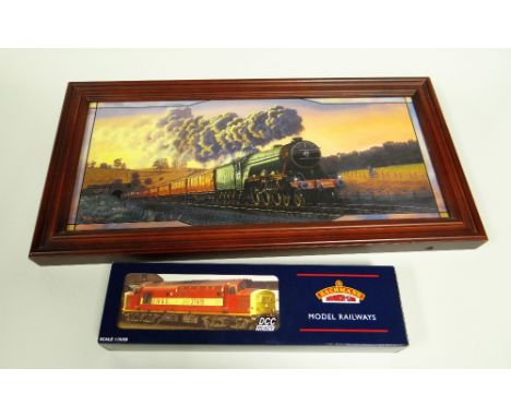 BACHMANN 'BRANCH-LINE MODEL RAILWAYS' CAERPHILLY CASTLE Class 37/4 locomotive (Model No. 32-375k) boxed and as new together w