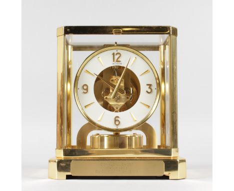 A LECOULTRE ATMOS CLOCK, No. 220876. 9.5ins high.