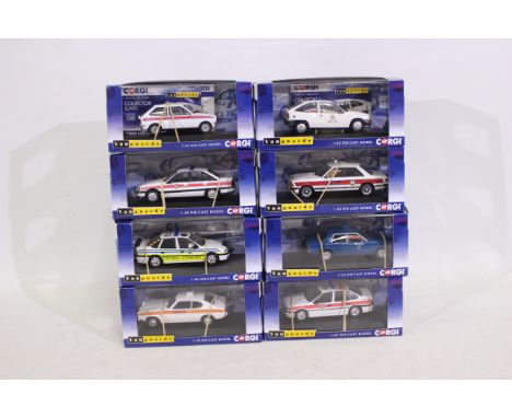 Corgi - Vanguards - Diecast - Eight Limited Edition diecast vehicles in 1/43 scale to include VA14001 Vauxhall Carlton Mk2 2.