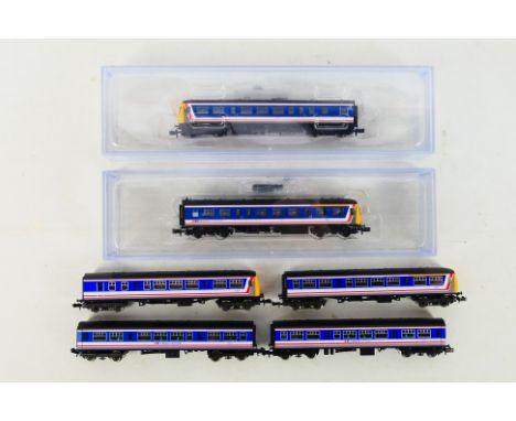Graham Farish - Bachmann - Lima - N Gauge - 2 x boxed Bachmann Class 101 power cars and 2 x unboxed Lima dummy cars and 2 x u