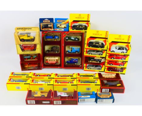Matchbox - Models of Yesteryear - Shell Sportscar - Diecast -  A collection of over 30 diecast vehicles in different scales t