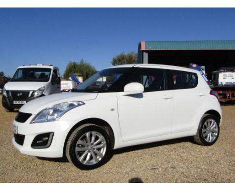 Make &amp; Model: Suzuki Swift SZ3 4X4Date of Reg: PN14 EEZColour: Whitecc: 1242MoT: 05-03-2022Fuel Type: PETROLMileage: 98kT