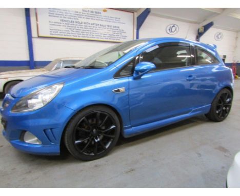 Make &amp; Model: Vauxhall Corsa VXR TurboDate of Reg: FN57 MLEColour: Bluecc: 1598MoT: 14-12-2021Fuel Type: PETROLMileage: 8