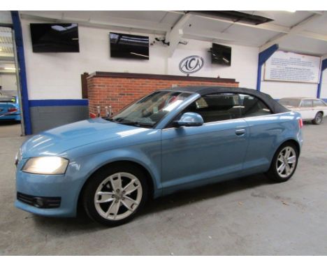 Make &amp; Model: Audi A3 Sport TDIDate of Reg: YE09 NKXColour: Bluecc: 1968MoT: 14-07-2022Fuel Type: DIESELMileage: 171kTran