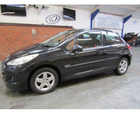 Make &amp; Model: Peugeot 207 VerveDate of Reg: FG10 EWPColour: Blackcc: 1360MoT: 30-03-2022Fuel Type: PETROLMileage: 89kTran