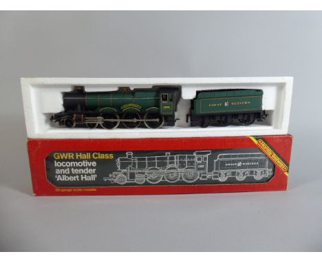 A Boxed OO Gauge Hornby R.759 N GWR 4-6-0 Hall Class Number 4983 Albert Hall with Chuff-Chuff Sound with Instructions 