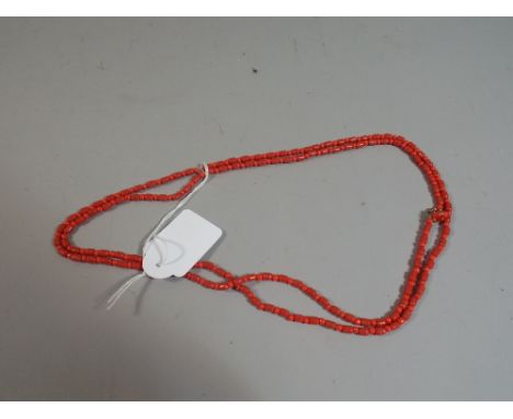 A Vintage Coral Style Necklace