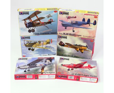 Model Making, Aviation Interest, The Late John Burgess Collection of Model Kits - Kovozavody Prostejov 1:72 scale kits, compr