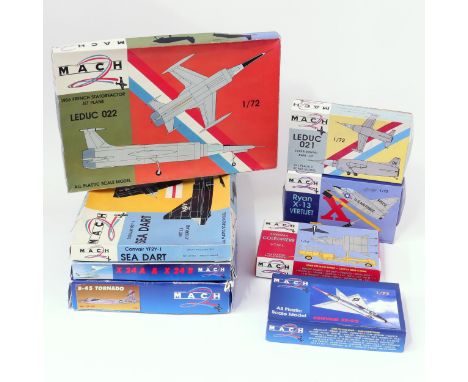 Model Making, Aviation Interest, The Late John Burgess Collection of Model Kits - Mach 2 1:72 scale kits, comprising GP.020 S