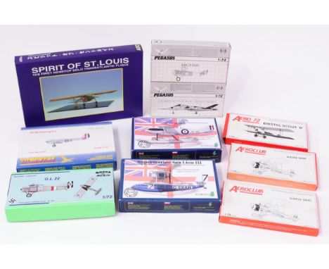 Model Making, Aviation Interest, The Late John Burgess Collection of Model Kits - 1:72 scale kits, comprising Omega Models 72