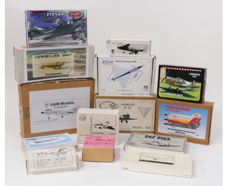 Model Making, Aviation Interest, The Late John Burgess Collection of Model Kits - 1:72 scale kits, comprising Kora Models No.