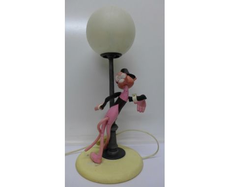 A 1970's Pink Panther table lamp