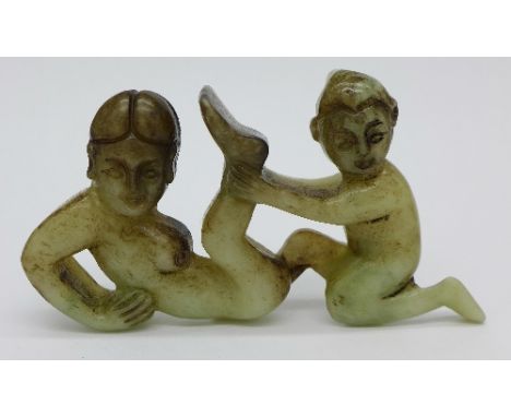 A jade carving, 87mm x 47mm
